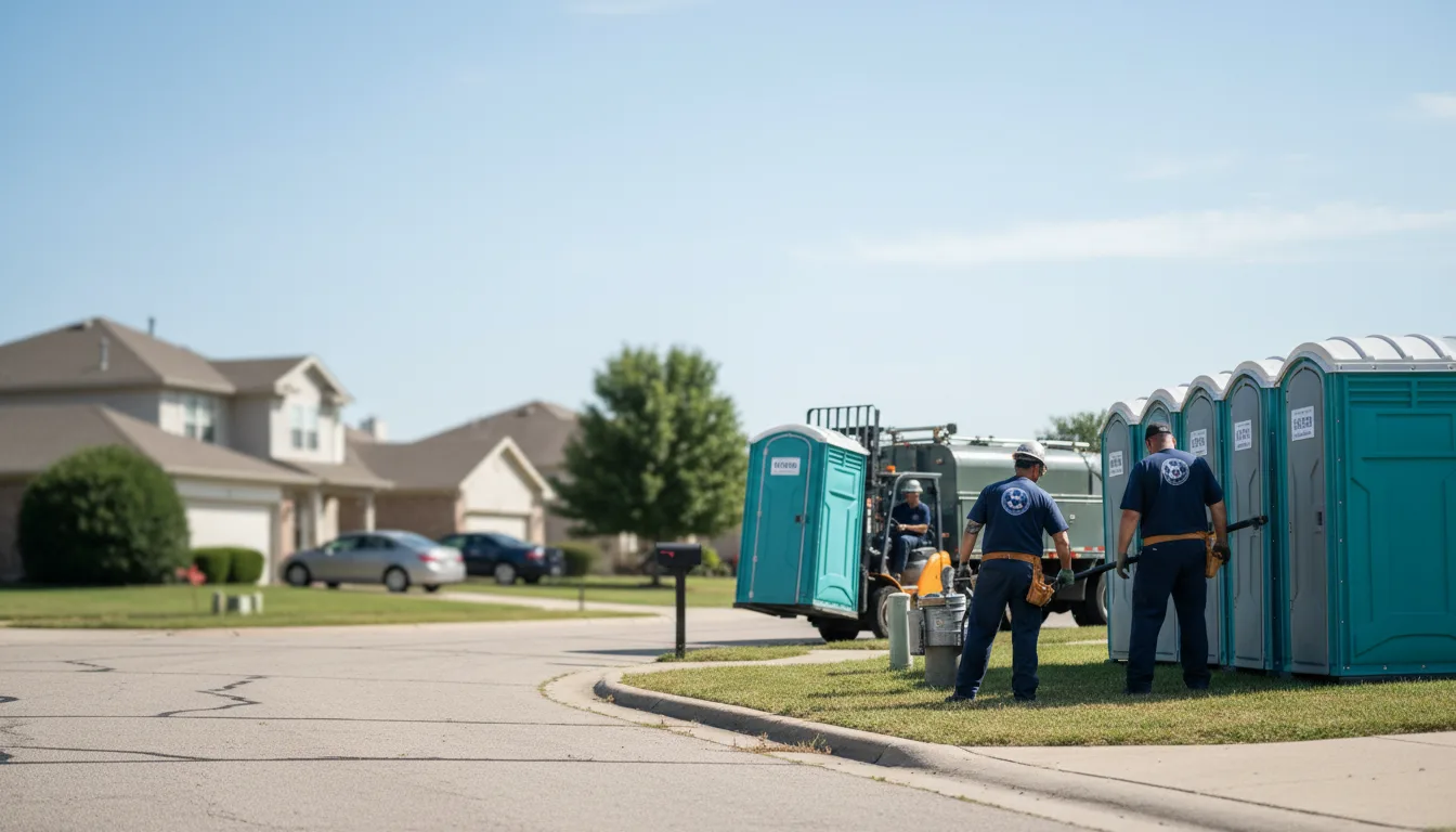 Porta Potty Rental in Warfield, VA near me